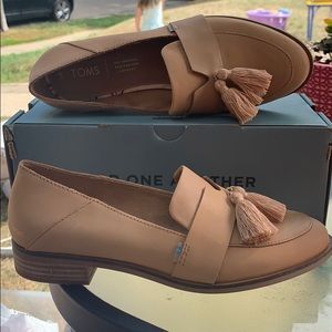 TOMS Estel loafers honey leather with tassel